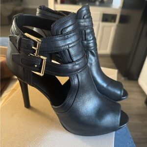 Michael Kors Blaze Open-Toe Ankle Boot size 10